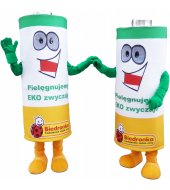 Stroje reklamowe jako Bateria Biedronka Stroje reklamowe jako Bateria Biedronka