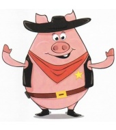 Świnia Miasteczko TwinPigs - projekt Świnia Miasteczko TwinPigs - projekt